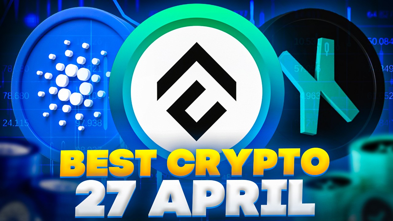 Best Crypto to Buy Now 27 April MultiversX, Conflux, Cardano