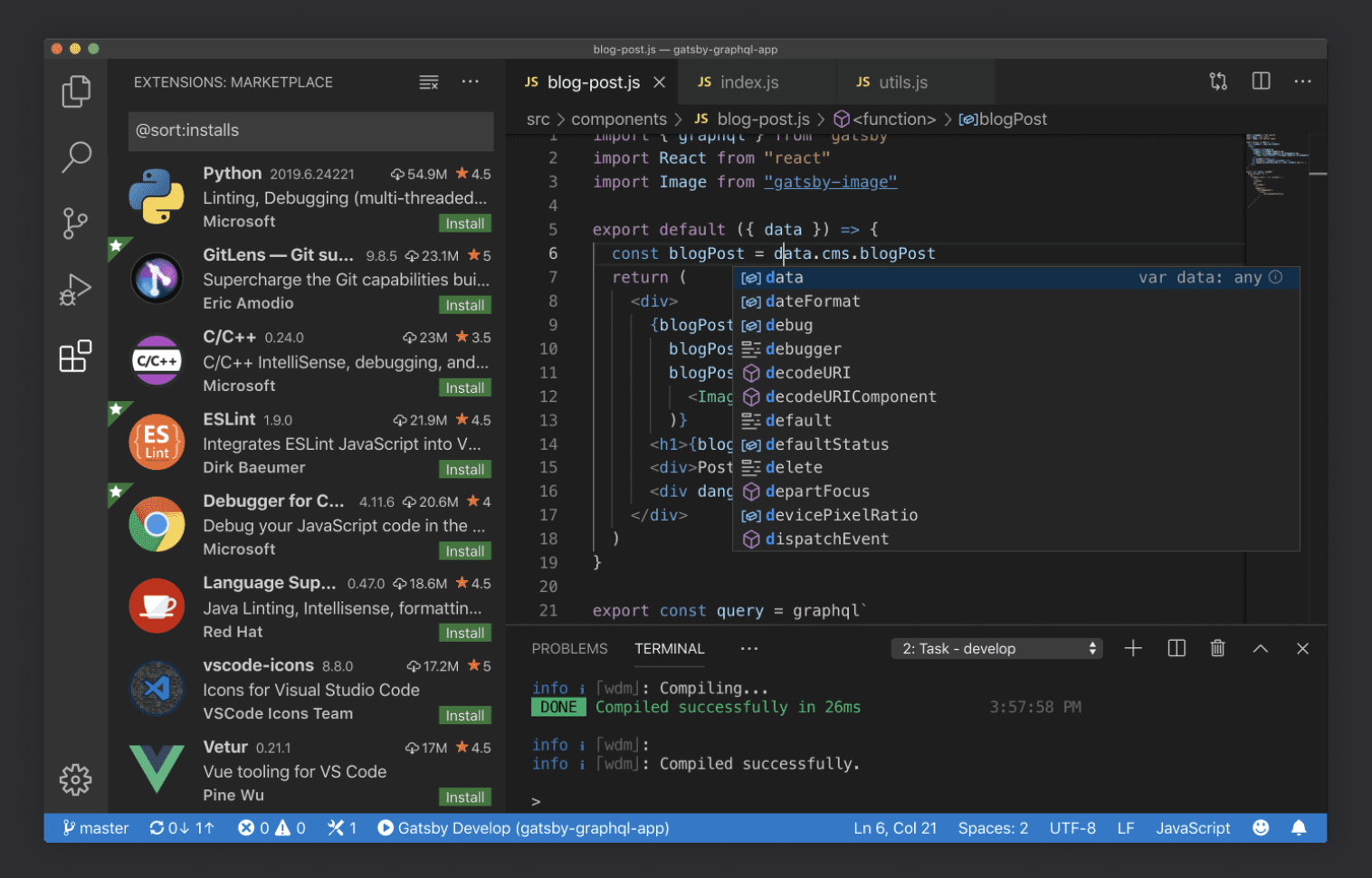 Top 10 VS Code Extension to Increase 10x Productivity